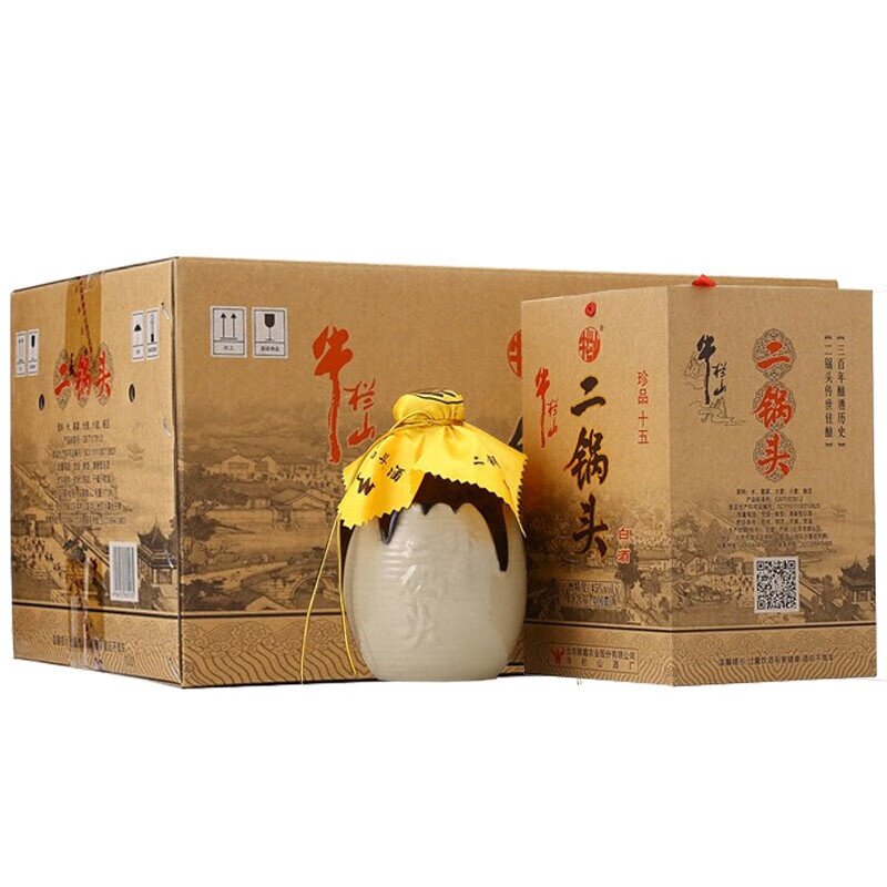 牛栏山二锅头白酒45度珍品40白酒/调香白酒
