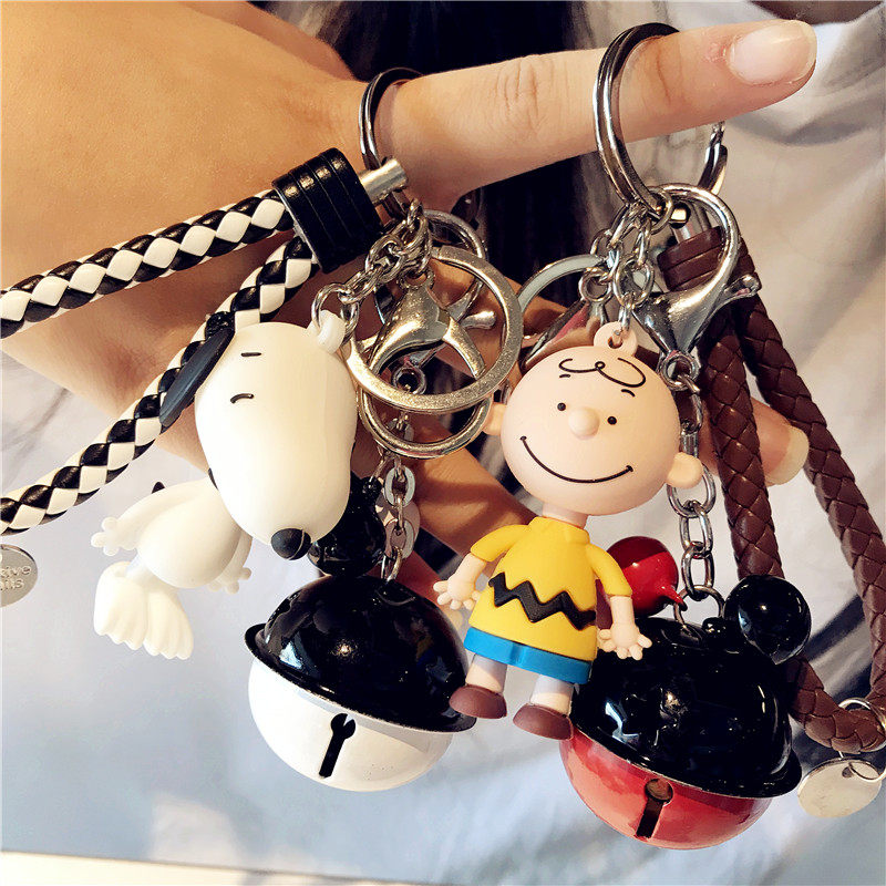 韩国可爱钥匙扣挂件情侣钥匙链卡通公仔个性创意礼物男女包包挂饰