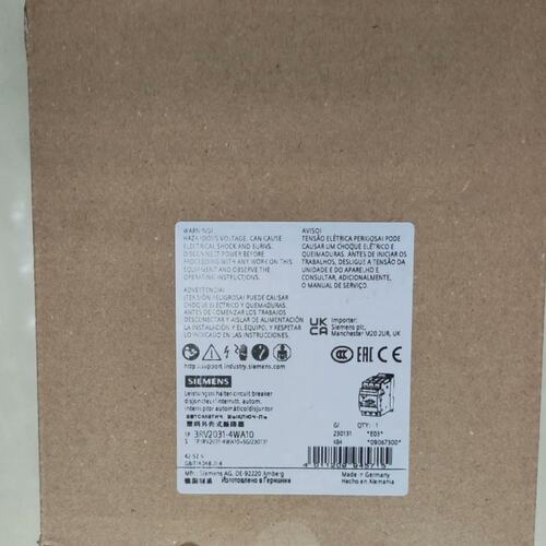 议价电动机保护断路器3RV2031-4WA103RV2031-4VA103RV2031-4XA10