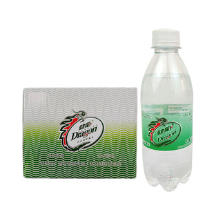 健龙气泡水350ml*12瓶五大连池天然火山冷泉 矿泉水含气气泡水