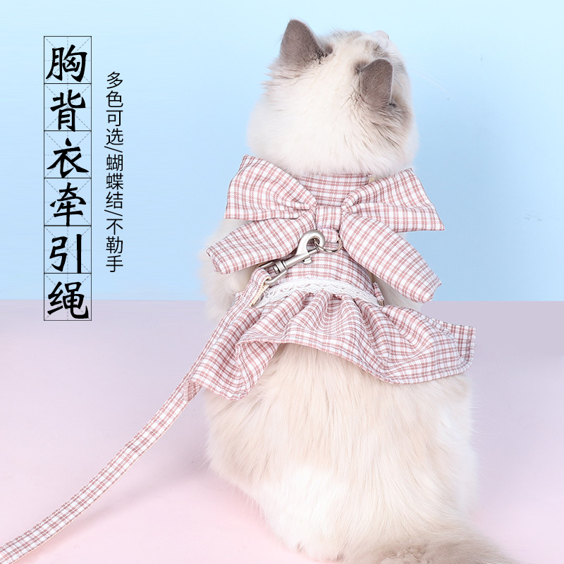 狗狗牵引绳胸背p绳遛狗链子