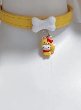 「黄色小狗」可爱kitty骨头项圈choker辣妹