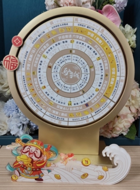 编绳硬金貔貅锦鲤卖货转盘十二生肖五行五福结定制马年转盘爆款