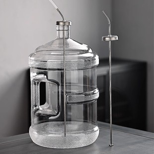 纯钛一体上水管钛金属抽水钛管沉底直通不长青苔茶具上水管进水管