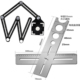 瓷砖开孔定位器万向六折尺多功能泥瓦工贴瓷砖神器不锈钢辅助工具