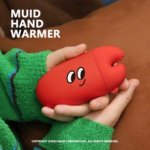 保暖便携小礼品取暖 USB充电宝冬季 卡通可爱红色暖手宝 5200mAh