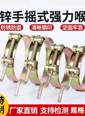 镀锌强力喉箍卡箍抱箍