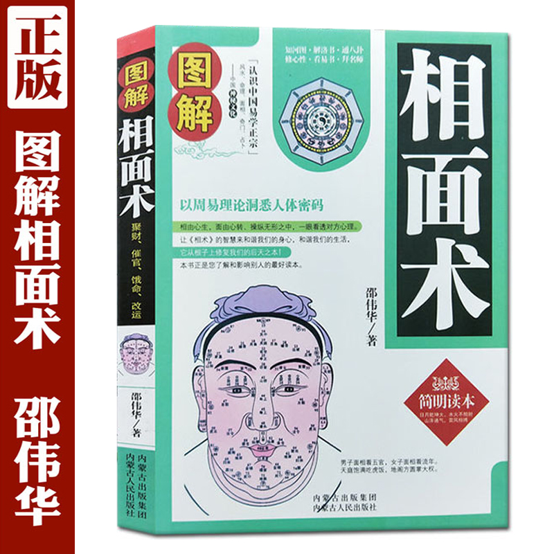中国古代易学面相风水男女手相面相 术数五官相法书籍图解麻衣相法