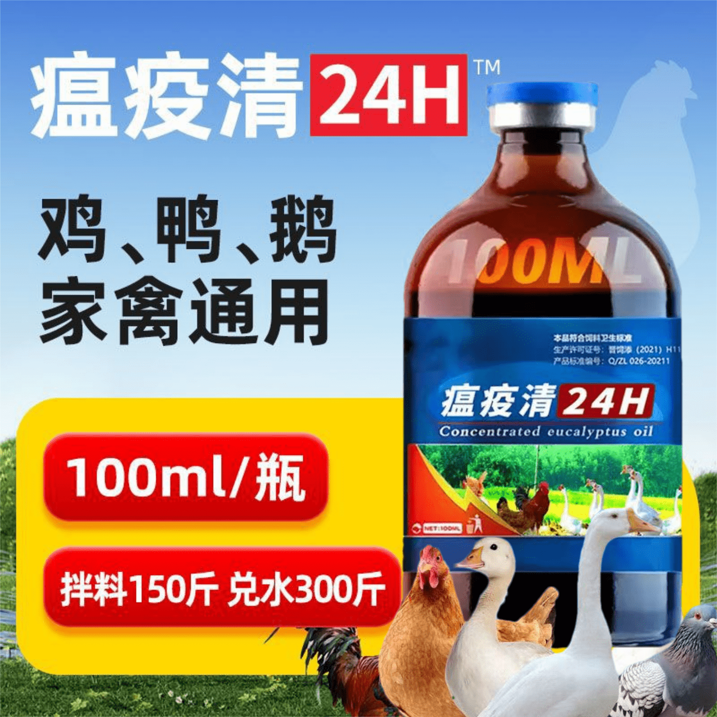 温益清鸡鸭鹅养殖家禽备用