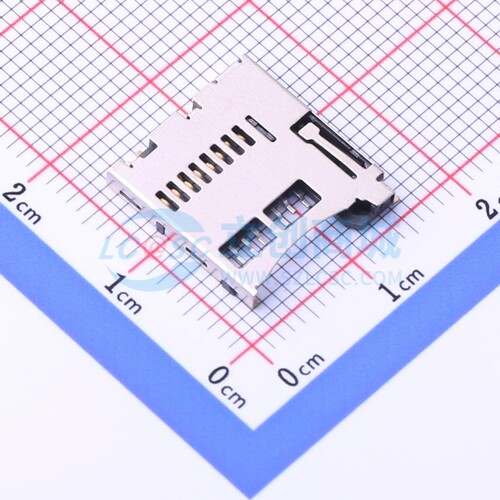 HYCW13-TF09-205B Micro SD TF 卡座 自弹式 内焊 常开型