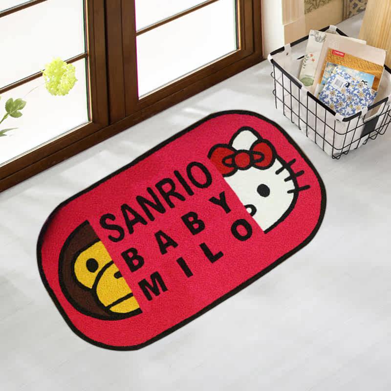 Sanrio sanrio baby milo hello kitty Room carpet girl student Bedroom Girl Heart insin the Home Fabric , Mat  category - from Buy2taobao.com to provide professional Taobao agent buy service