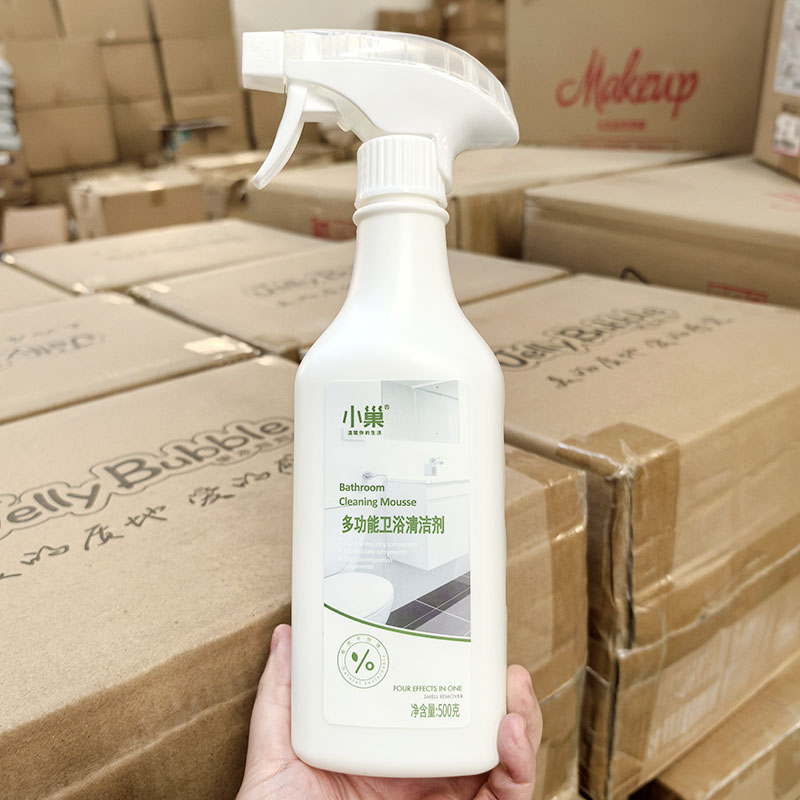 卫浴洁净如新~多功能卫浴清洁剂 500g 水龙头 面盆 浴室墙面 马桶