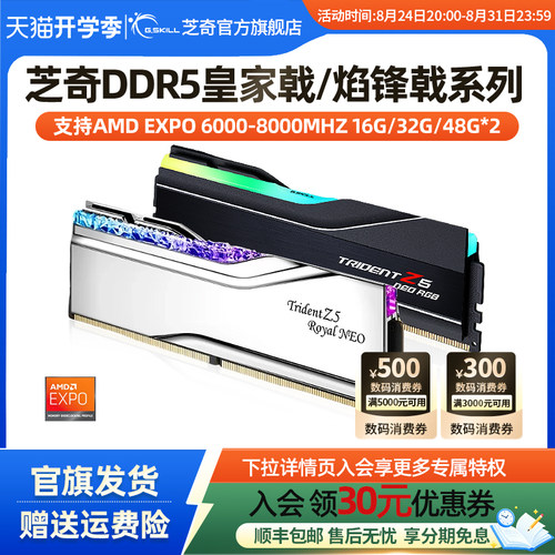 芝奇内存条gskillddr5台式机