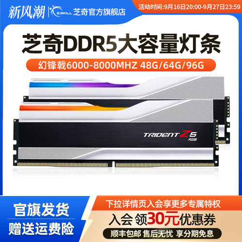 芝奇ddr5幻锋戟内存条G.Skill