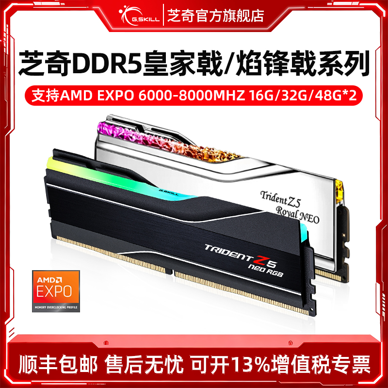 芝奇内存条gskillddr5台式机