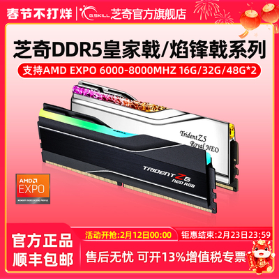 芝奇内存条gskillddr5台式机