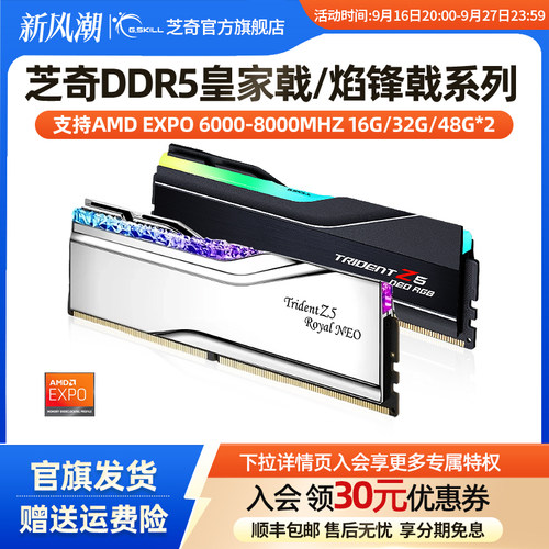 芝奇内存条gskillddr5台式机