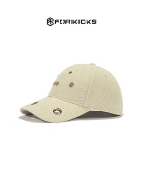 司马光同款夏季破洞透气百搭款鸭舌帽遮阳棒球帽FK16