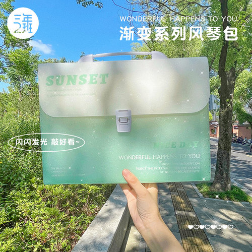 【敲能装】大容量文件袋整理神器
