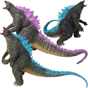 哥斯拉怪兽之王大号可动手办模型狂暴哥斯拉仰天哥斯拉大战金刚