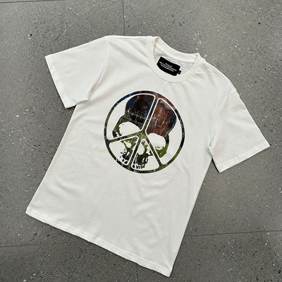 Peaceinwar Camo Skull T-Shirt