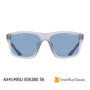 Armani Exchange方框太阳镜男女通用大框时尚遮阳墨镜防晒眼镜