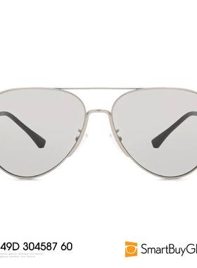 Emporio Armani阿玛尼 太阳眼镜飞行员金属墨镜 EA2149D