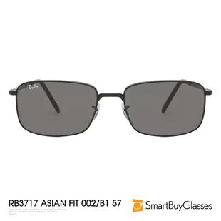 亚洲款 RayBan RB3717 太阳眼镜方框金属男女墨镜有鼻托 雷朋