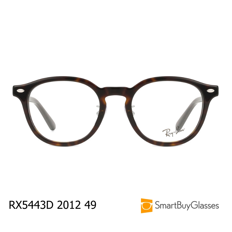 rayban雷朋眼镜玳瑁圆框眼镜架男女光学近视镜框  RX5443D