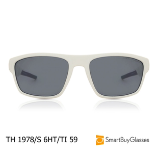 Hilfiger 1978 方框太阳镜男士 白色遮阳墨镜时尚 Tommy