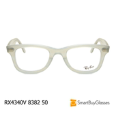 rayban雷朋眼镜透明方框眼镜架男女时尚 轻便板材光学镜框 RX4340V