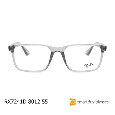 雷朋方框板材光学眼镜架RX7241D