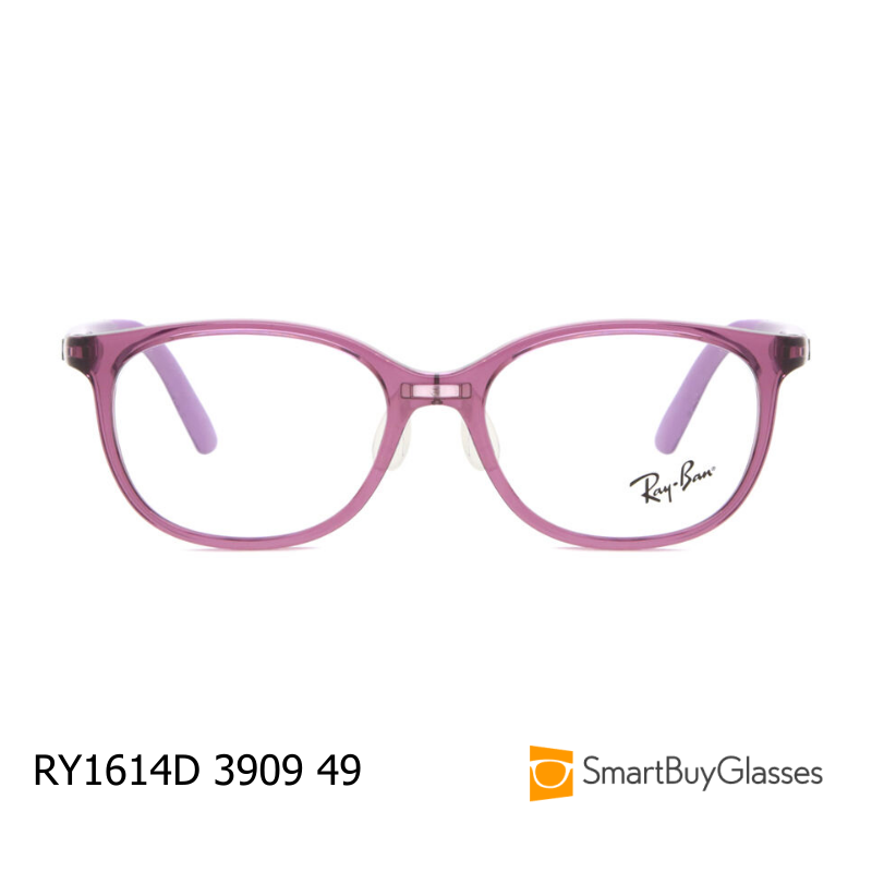 Ray-Ban雷朋猫眼框眼镜架男女时尚舒适近视框架镜紫色