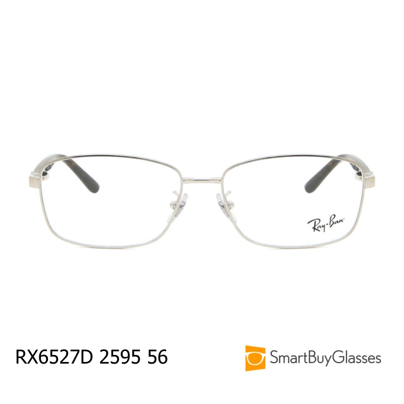 rayban雷朋眼镜金属方框眼镜架男女通用时尚框架镜 RX6527D