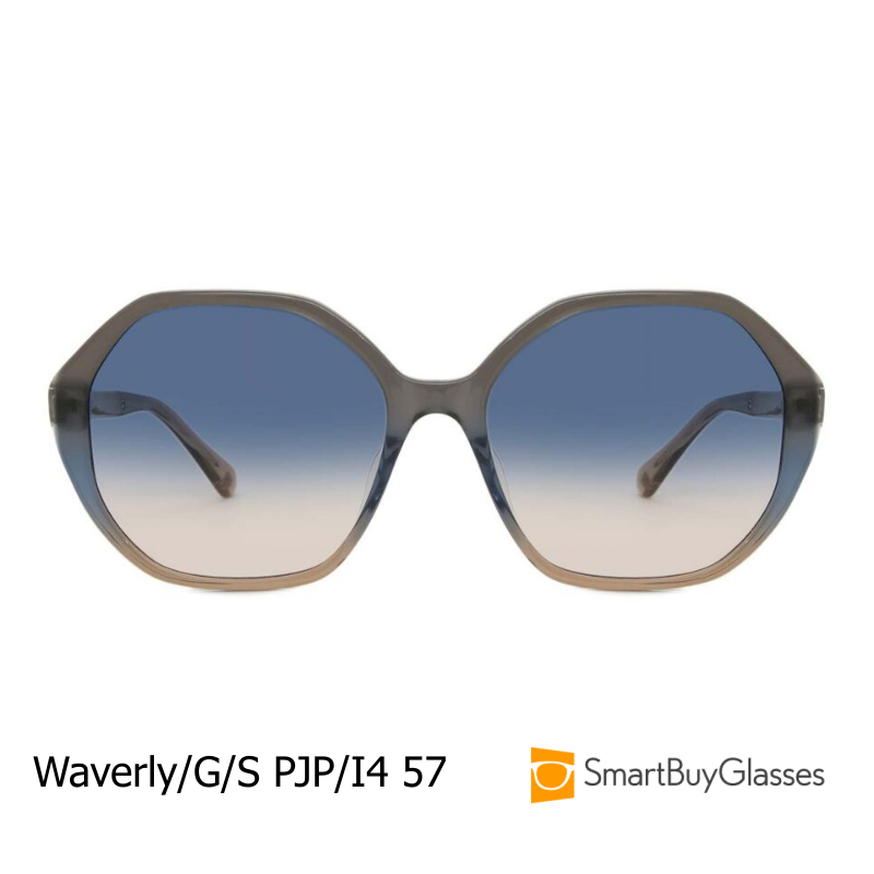 Kate Spade 时尚大框女款蓝色渐变太阳镜 Waverly/G/S