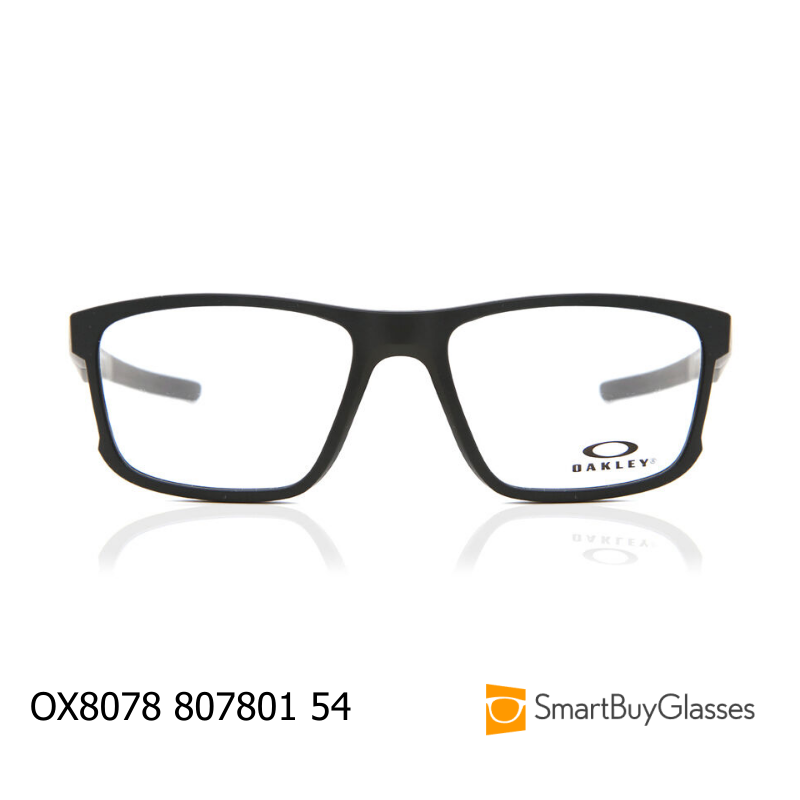 oakley眼镜欧克利男士方框眼镜架黑色板材运动镜架 OX8078