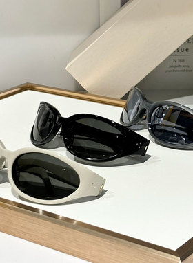 【YOUNG】2024新款GM墨镜时尚凹造型酷飒防紫外线太阳镜科技感Y2K