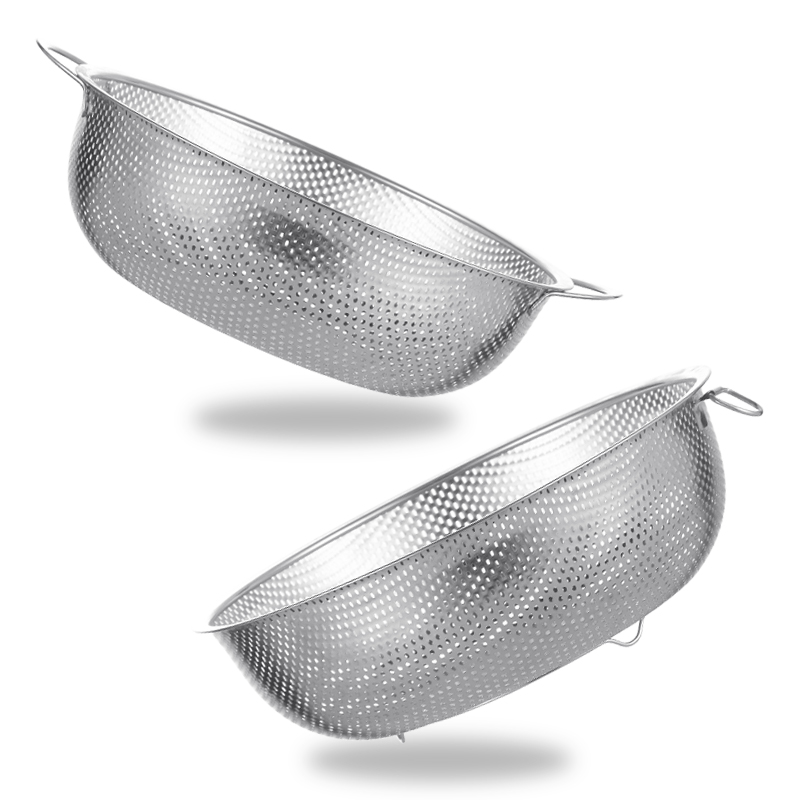 304不锈钢沥水篮洗菜盆漏盆家用厨房淘米盆洗米筛洗菜篮子水果篮