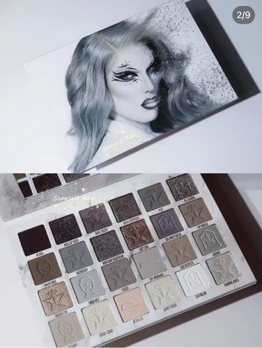 jeffreestar提亮修容眼影浮夸