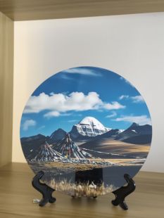 青海达瓦文创 冈仁波齐神山摆台