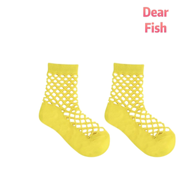 DEARFISH渔网2025春夏女袜