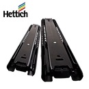 钢珠导轨KA5332轨道 海蒂诗Hettich缓冲阻尼三节抽屉滑轨静音侧装