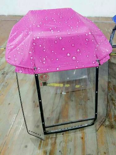 电动车遮阳伞雨棚遮雨防寒踏板车