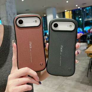 iface手机壳适用苹果17promax手机17air防摔17plus保护套16磨砂小蛮腰15全包硅胶商务潮壳