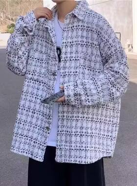 男生潮牌港风日系原宿风韩版潮流宽松夹克春秋季痞帅外套