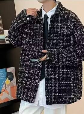 男生潮牌港风日系原宿风韩版潮流宽松夹克春秋季痞帅外套