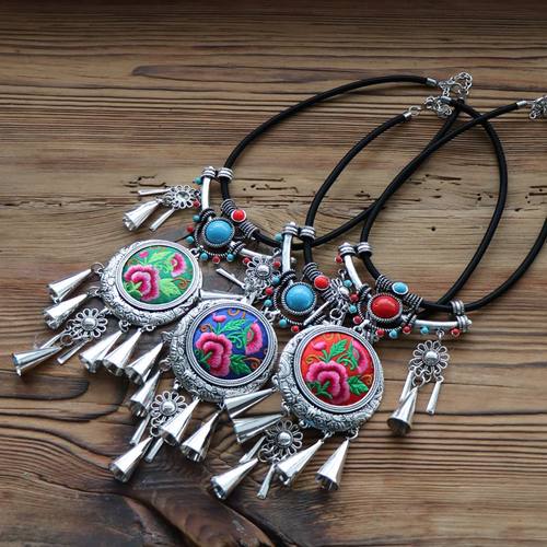 滇艺源女民族风挂脖项圈