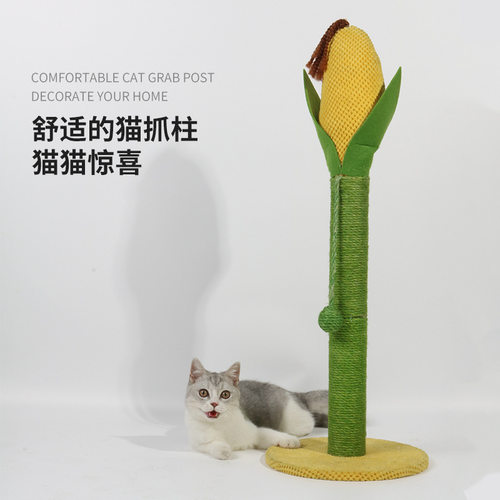 玉米剑麻猫抓板宠物用品磨爪小型
