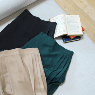 许愿池 ｜基础wan能搭三色中长马面裙汉元素半裙日常有口袋杉水集