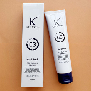 韩国Kerastin湿感润发乳护卷发翘翘头发定型弹力素护发乳150ml
